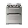Cocina ELECTROLUX 76DXQ multigas doble horno 76cm 5 hornallas acero inoxidable
