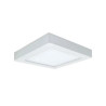 Plafón led BELLALUX cuadrado 24W 1680lm 6500K luz fría