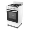 Cocina PHILCO 94PHCN50B Multigas 50cm 4 hornallas blanca