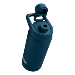 Botella térmica LUMILAGRO ETR029 tapón roscado 530ml acero inoxidable azul