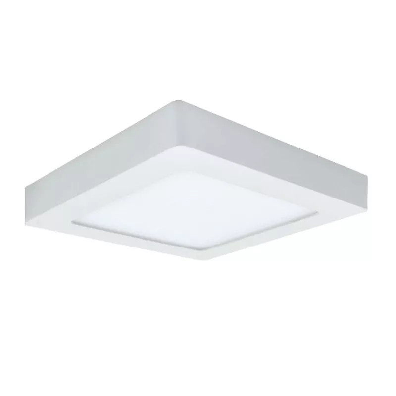 Plafón led PHILIPS ESSENTIAL cuadrado 18W 1300lm 6500K luz fría