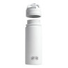 Botella térmica LUMILAGRO ETW031 tapón rebatible 530ml acero inoxidable blanco