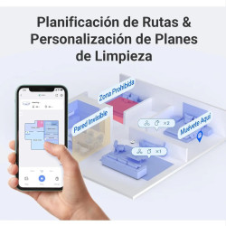 Aspiradora inteligente EZVIZ RE4 Plus con torre de llenado y trapeador