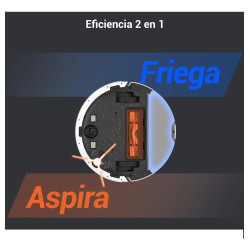 Aspiradora inteligente EZVIZ RE4 Plus con torre de llenado y trapeador