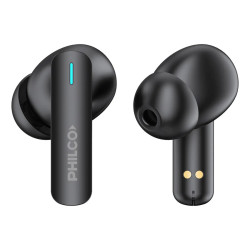 Auricular Philco TWS bluetooth recargable  94AP15TWSB negro