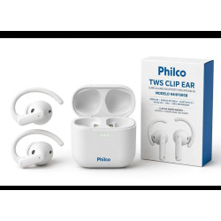 Auriculares bluetooth Philco clipear HP205B blanco