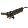 Amoladora angular LUSQTOFF Black series 1300W 125mm Gatillo AML1300-10