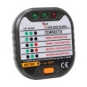 Comprobador de polaridad GRALF 220V enchufable VGF-RCD01