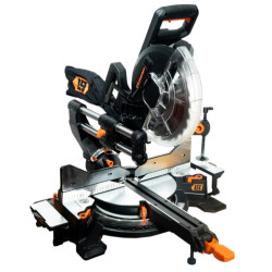 Sierra ingletadora telescopica LUSQTOFF 2400w 4200rpm 255mm LQI2400-9