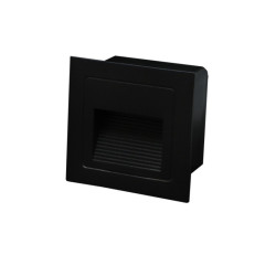 Embutido led LUCCIOLA DIDA IP65 3W 195lm 2700K luz cálida negro
