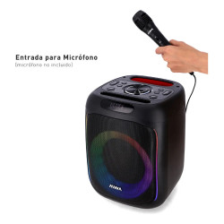 Reacond Parlante portátil 5000W PMPO(35W RMS)AIWA BLUETOOTH 5.0 AW-P2016B