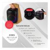Reacond Parlante portátil 5000W PMPO(35W RMS)AIWA BLUETOOTH 5.0 AW-P2016B