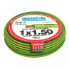 Cable unipolar ARGENPLAS 1,5mm2 verde/amarillo CLASE 4 IRAM 2183 rollo