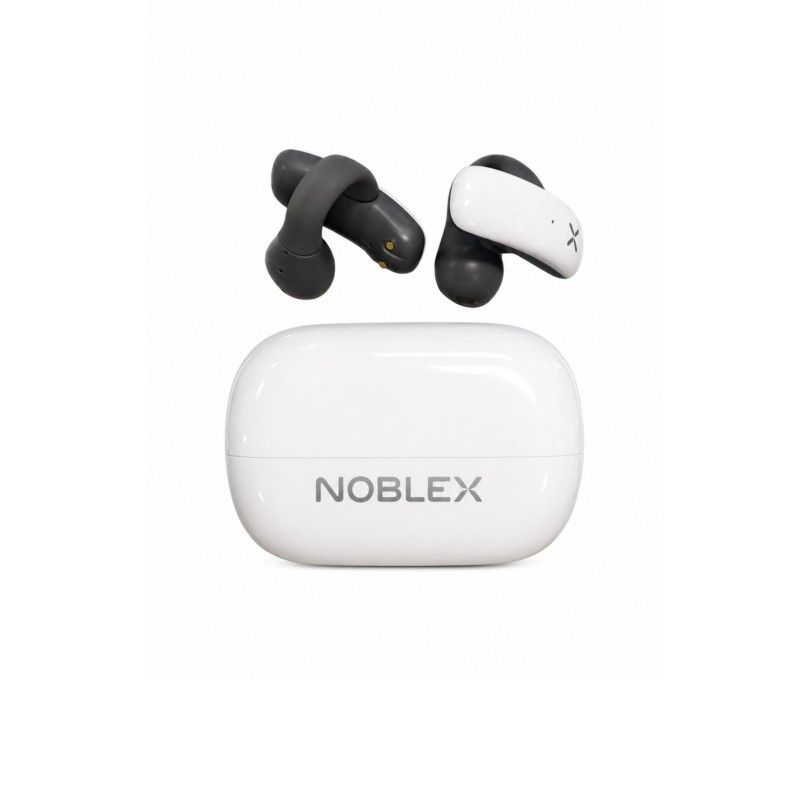 Auriculares bluetooth Noblex clipear HP205B blanco