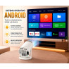 PROYECTOR MINI SMART ANDROID 14 HASTA 150 WIFI BLUETOOTH NM-PR300 NETMAK
