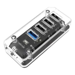 HUB 3 USB 2.1 + 1 USB 3.0 NM-AC12 NETMAK