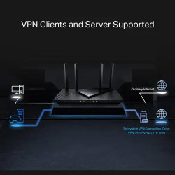 Router Wi-Fi 6 TP-LINK DUAL BAND MULTI GIGABIT AX55 AX3000