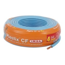 Cable unipolar IMSA 4,0mm2 rollo celeste CLASE 5 IRAM 2183