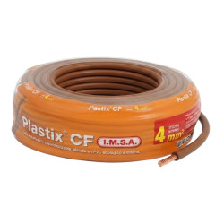 Cable unipolar IMSA 4,0mm2 rollo marron CLASE 5 IRAM 2183