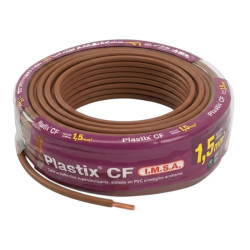 Cable unipolar IMSA 1,5mm2 rollo marron CLASE 5 IRAM 2183