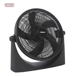 Ventilador turbo LILIANA VTF16P reclinable piso/pared 16'' 65W paletas plásticas