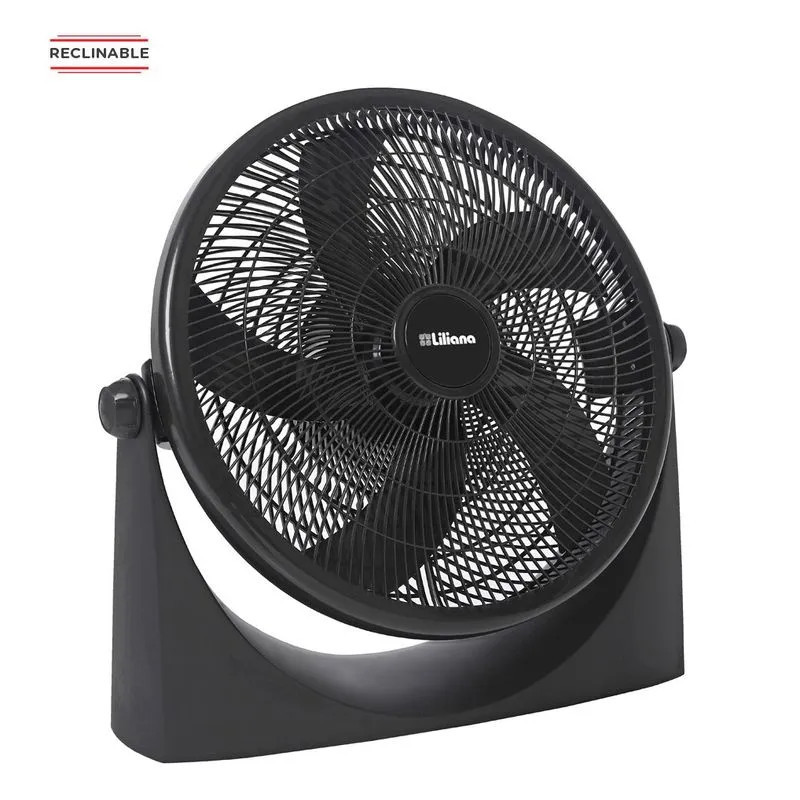 Ventilador turbo LILIANA VTF16P reclinable piso/pared 16'' 65W paletas plásticas