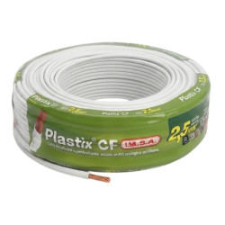 Cable unipolar IMSA 2,5mm2 rollo blanco CLASE 5 IRAM 2183