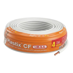 Cable unipolar IMSA 4,0mm2 rollo blanco CLASE 5 IRAM 2183