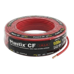 Cable unipolar IMSA 1,0mm2 rollo rojo CLASE 5 IRAM 2183