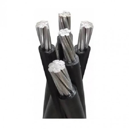 Cable preensamblado de aluminio 3x 70 + 50 + 25 mm2