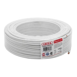 Cable unipolar IMSA 6,0mm2 rollo blanco CLASE 5 IRAM 2183