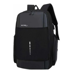 MOCHILA PARA NOTEBOOK 15.6 REFORZADA IMPERMEABLE NM-MCH14 NETMAK