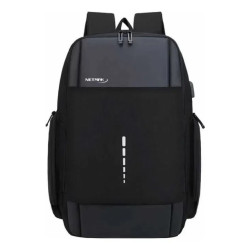 MOCHILA PARA NOTEBOOK 15.6 REFORZADA IMPERMEABLE NM-MCH14 NETMAK