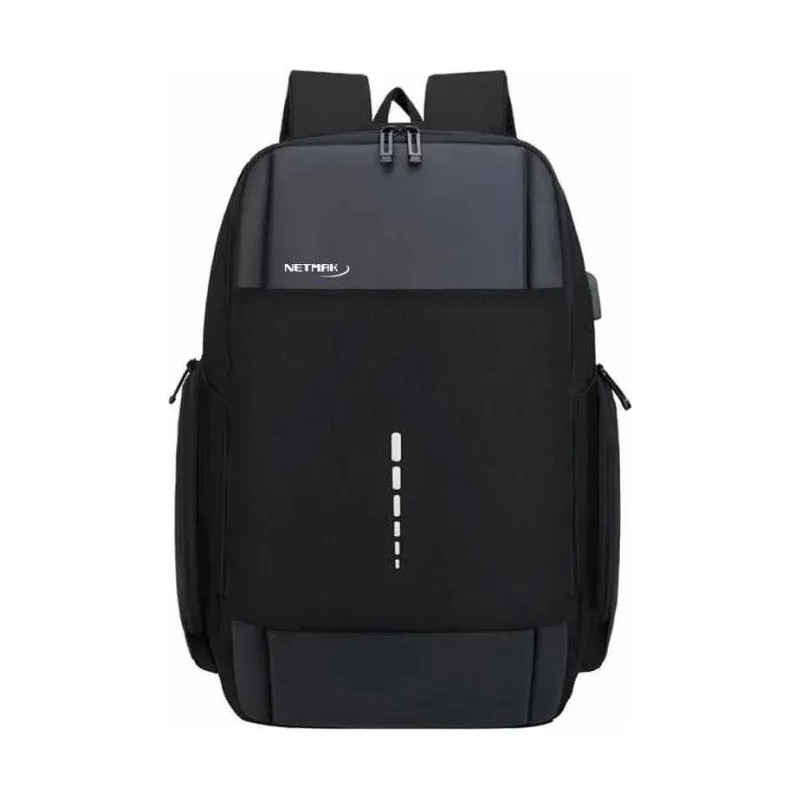 MOCHILA PARA NOTEBOOK 15.6 REFORZADA IMPERMEABLE NM-MCH14 NETMAK