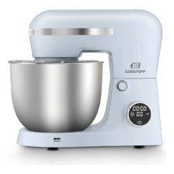 Batidora planetaria LUSQTOFF LQ-BP103 1500W 5 litros 11 vel. bowl acero inoxidable celeste