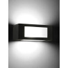 Aplique BOALUZ tridireccional para 1 luz E27 negro