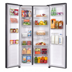 Heladera DREAN DSP472LKRSS0 Side by Side 472 litros No Frost Inverter acero inoxidable