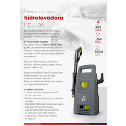 Hidrolavadora ULTRACOMB HDL-400 1400W eco-friendly