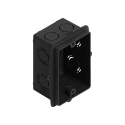 Caja SISTELECTRIC NERA RECTANGULAR 100x50x43mm negra