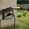 Caja MONACO con tapa exterior IP55 rectangular gris