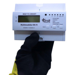 Multimedidor trifasico WIFI GRALF 63A 380V MGF-T3-SMART