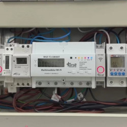 Multimedidor trifasico WIFI GRALF 63A 380V MGF-T3-SMART