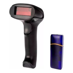 LECTOR CODIGO DE BARRAS LASER 1D INALAMBRICO 2.4GHZ NM-LC502 NETMAK
