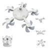 Ventilador dron con luz ILUMROS 60W 5 brazos c/control remoto