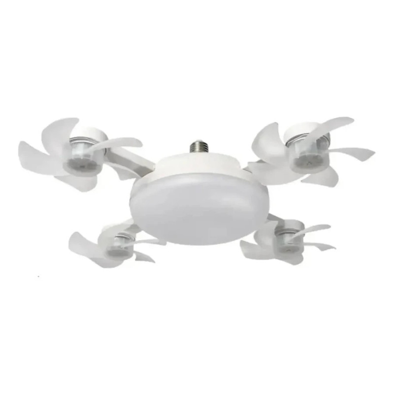Ventilador dron con luz ILUMROS 60W 5 brazos c/control remoto