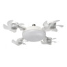 Ventilador dron con luz ILUMROS 60W 5 brazos c/control remoto