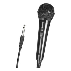 Micrófono Dinámico para Karaoke y PC con Cable 2.5m Netmak NM-MC7
