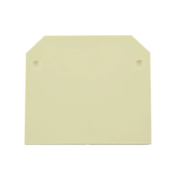 Tapa final para borne de paso WEIDMULLER beige AP SAK 4/10