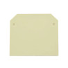 Tapa final para borne de paso WEIDMULLER beige AP SAK 4/10
