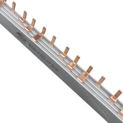 Peine de conexion tetrapolar GRALF 4x56 80A 1 metro